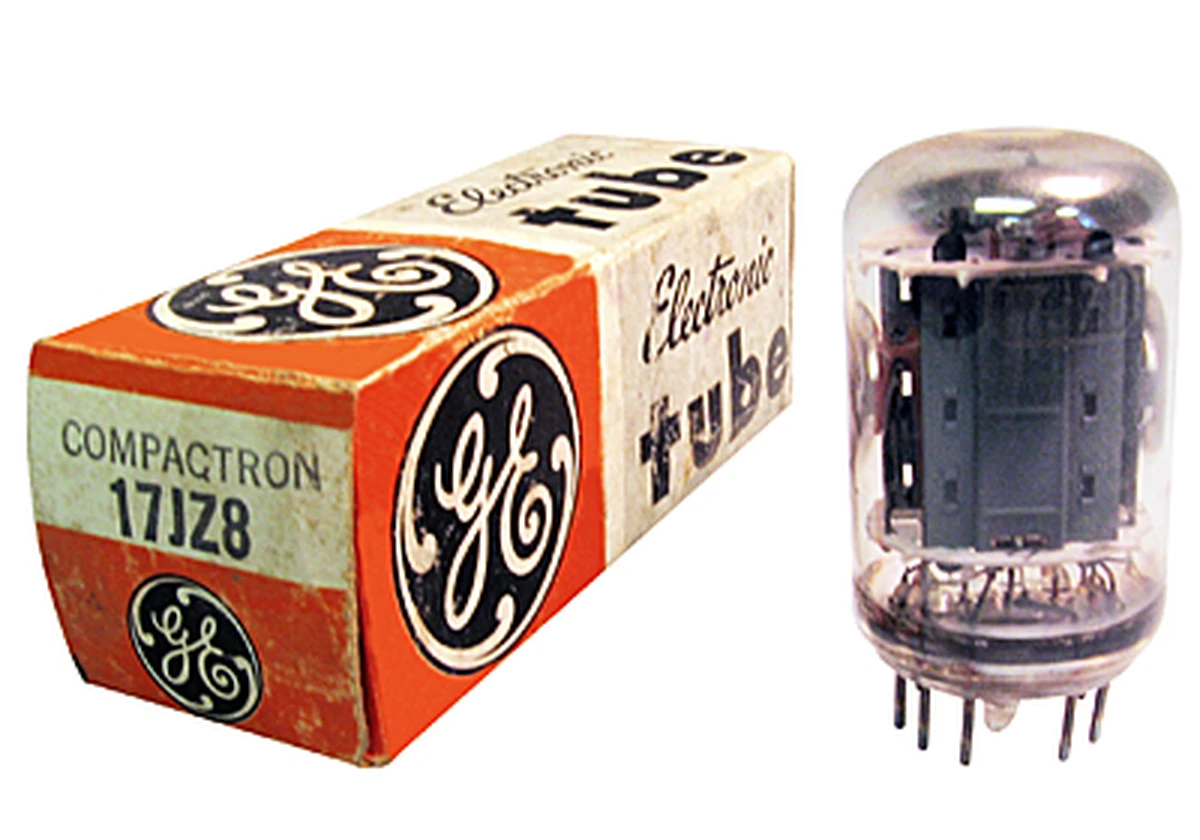 17JZ8, GE, Compactron Vacuum Tube