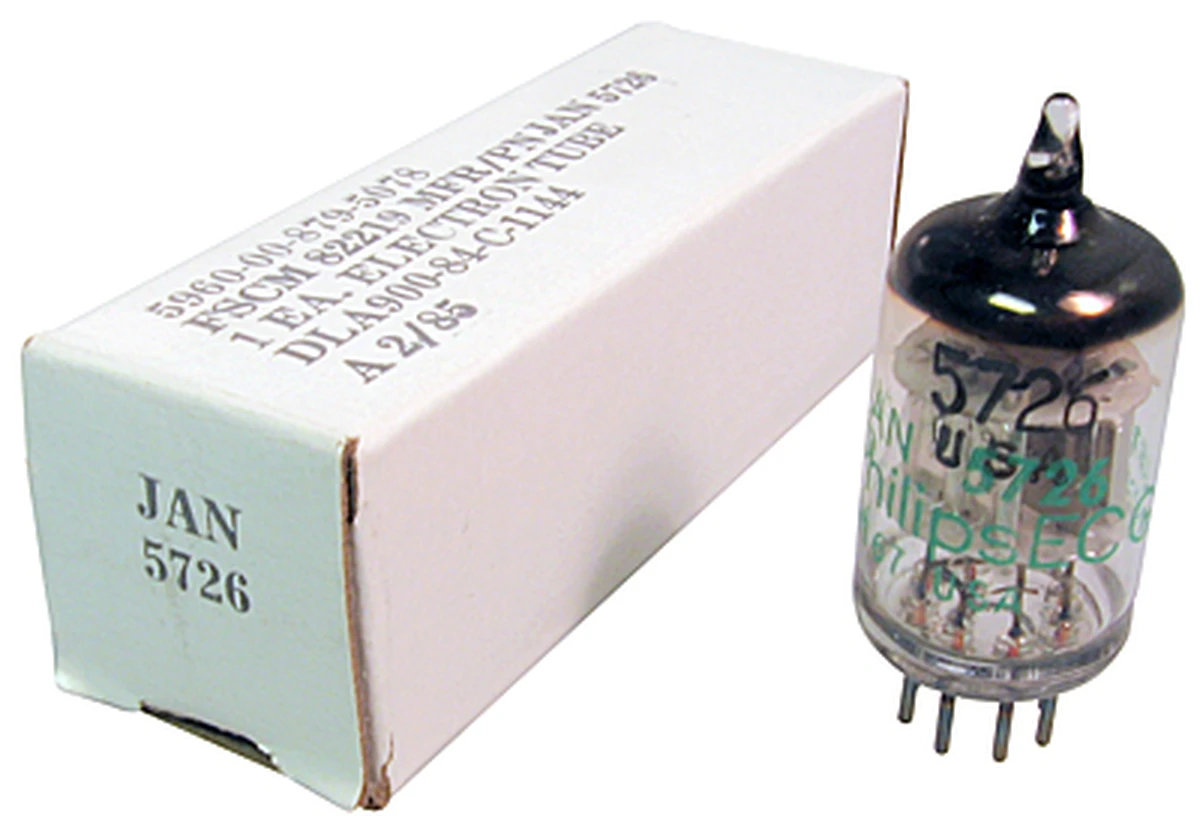 5726 / 6AL5, JAN Philips Vacuum Tube