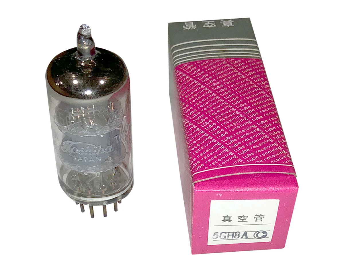 5GH8A, Toshiba, Made in Japan Vacuum Tube