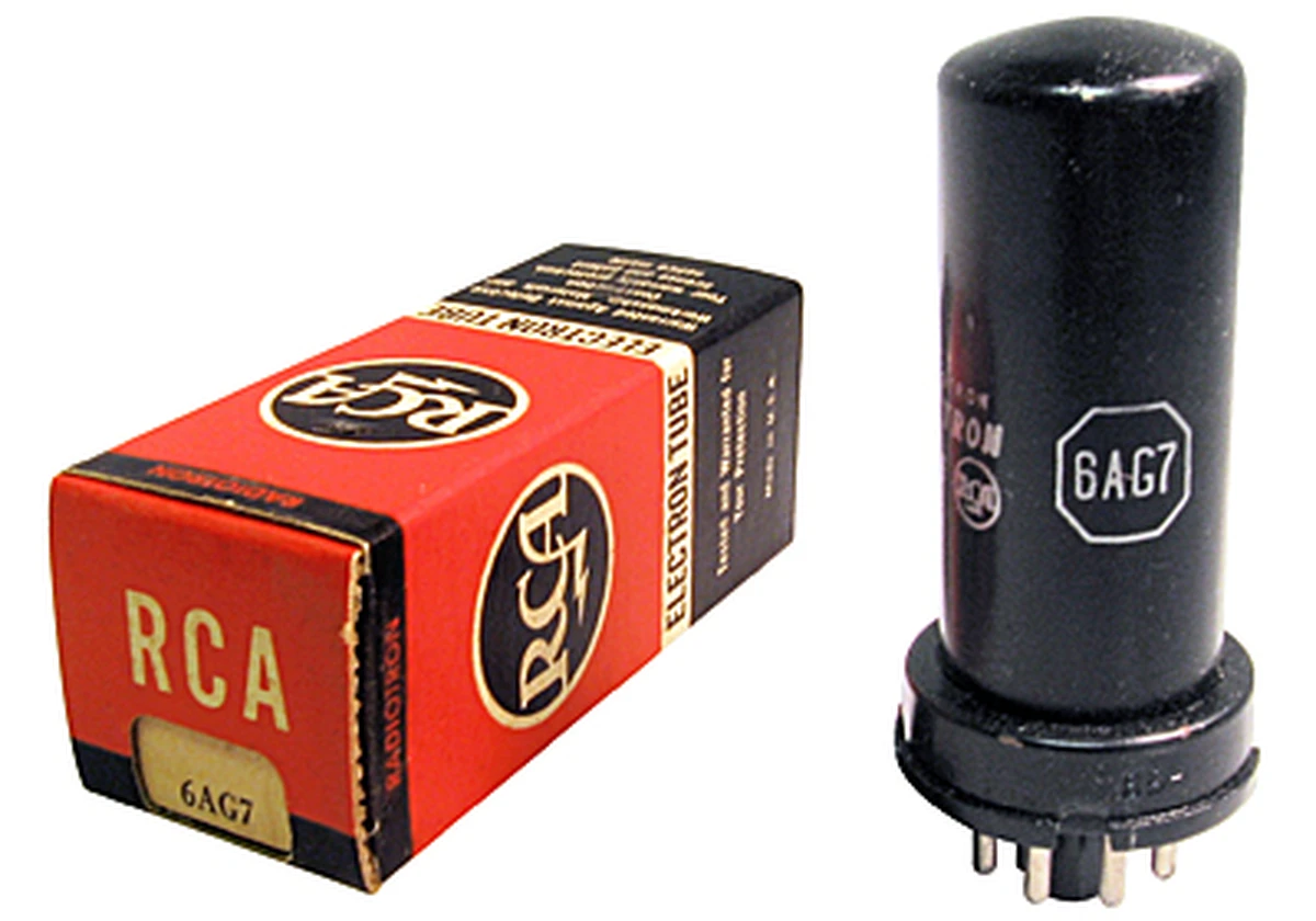 6AG7, RCA, Metal Vacuum Tube