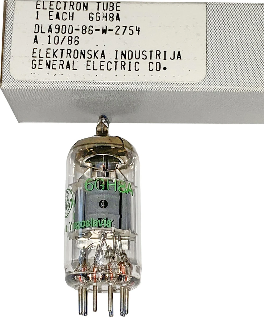 6GH8A, GE, Military, 7,000 available Vacuum Tube