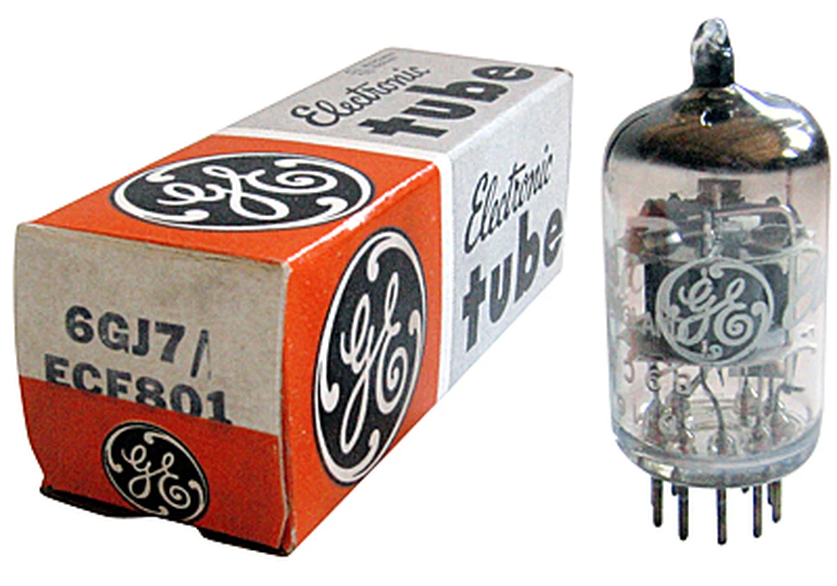 6GJ7, GE (also ECF801) Vacuum Tube