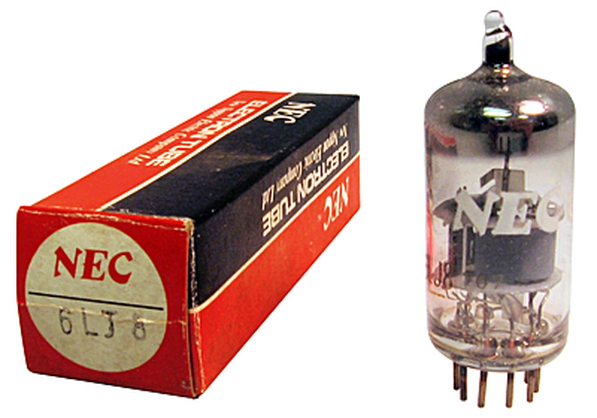 6LJ8, NEC, Made in Japan Vacuum Tube