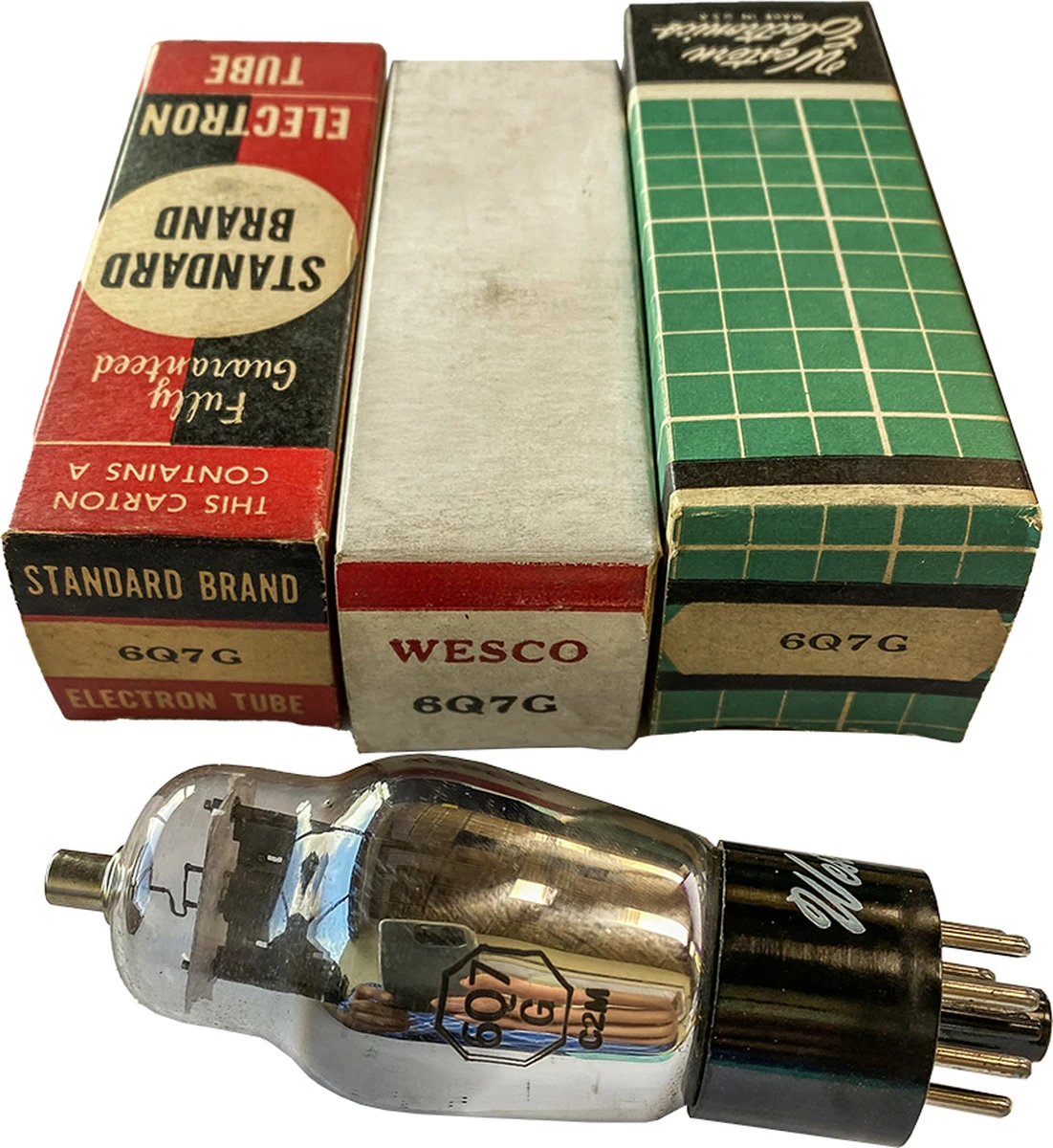 6Q7G, Various Brands Vacuum Tube