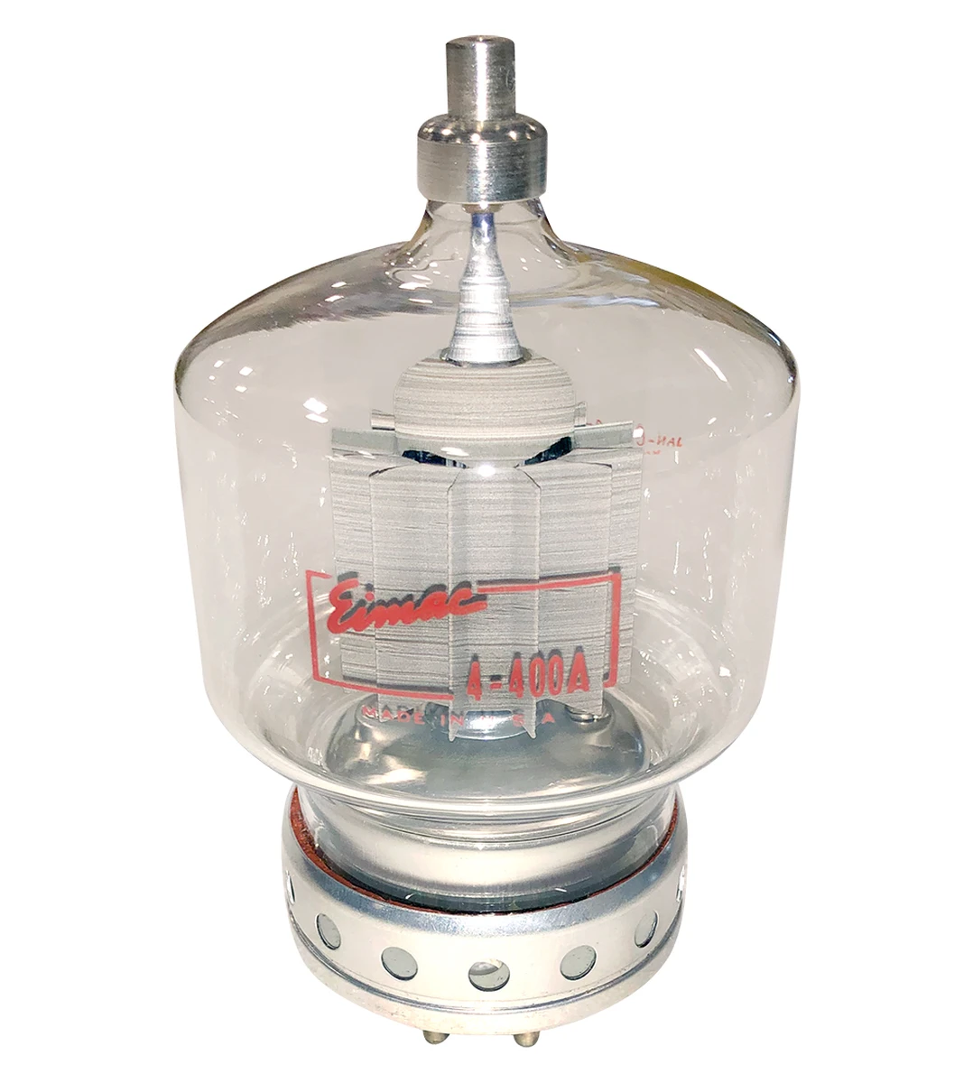 Jan 4−400A, Eimac, DC−6007, S/N: MO−9511, Best choice for Johnson Viking 500 Vacuum Tube