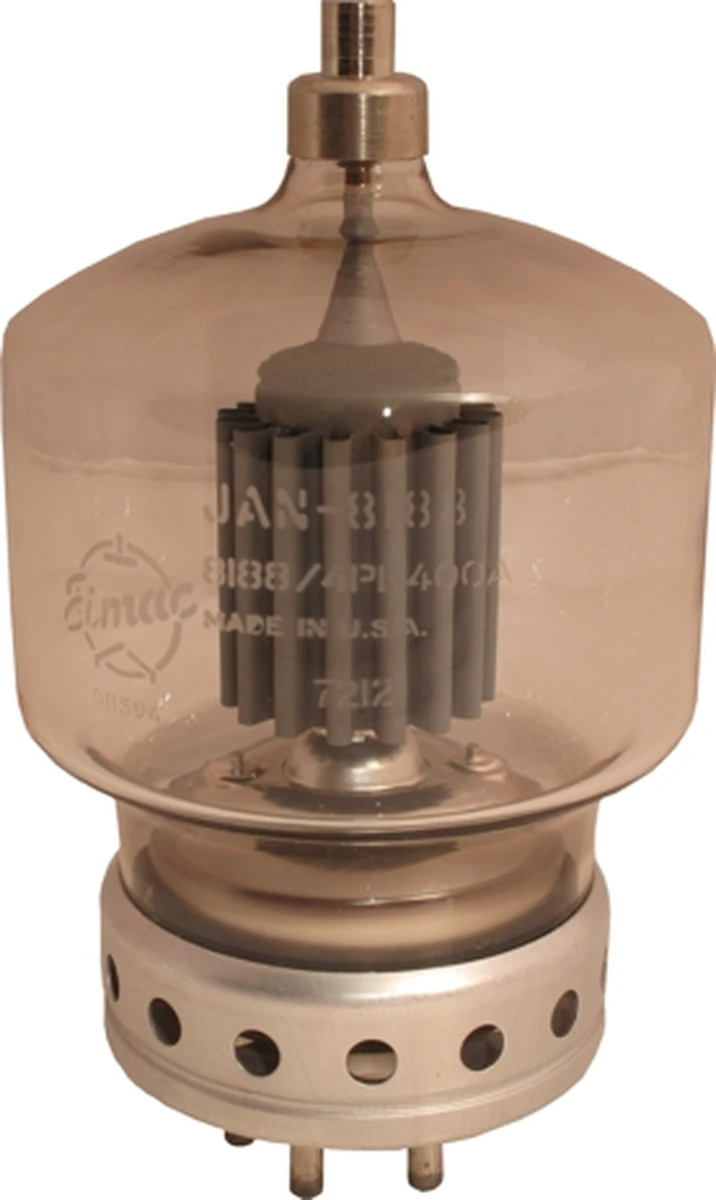 4PR−400A, Eimac, Slightly used Vacuum Tube